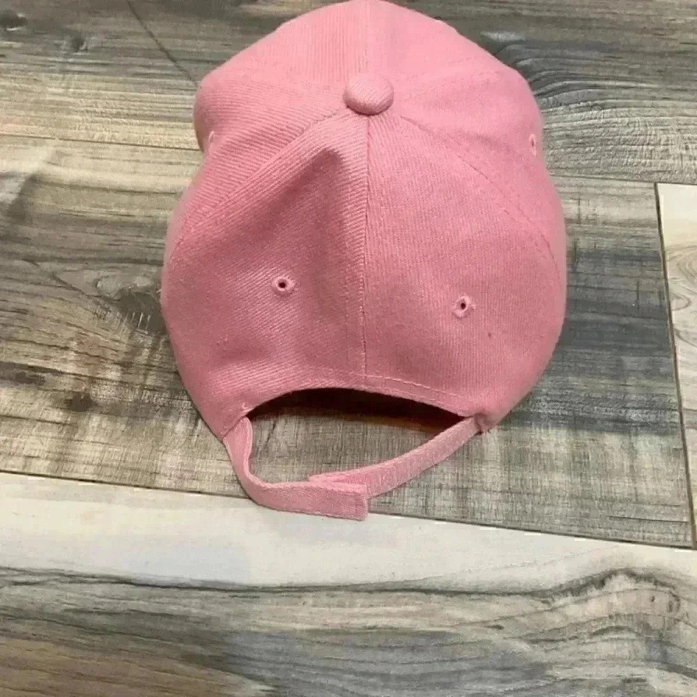 Barbie Pink Hat Embroidered Adjustable Strapback One Size Fits Most Cap - Picture 4 of 5